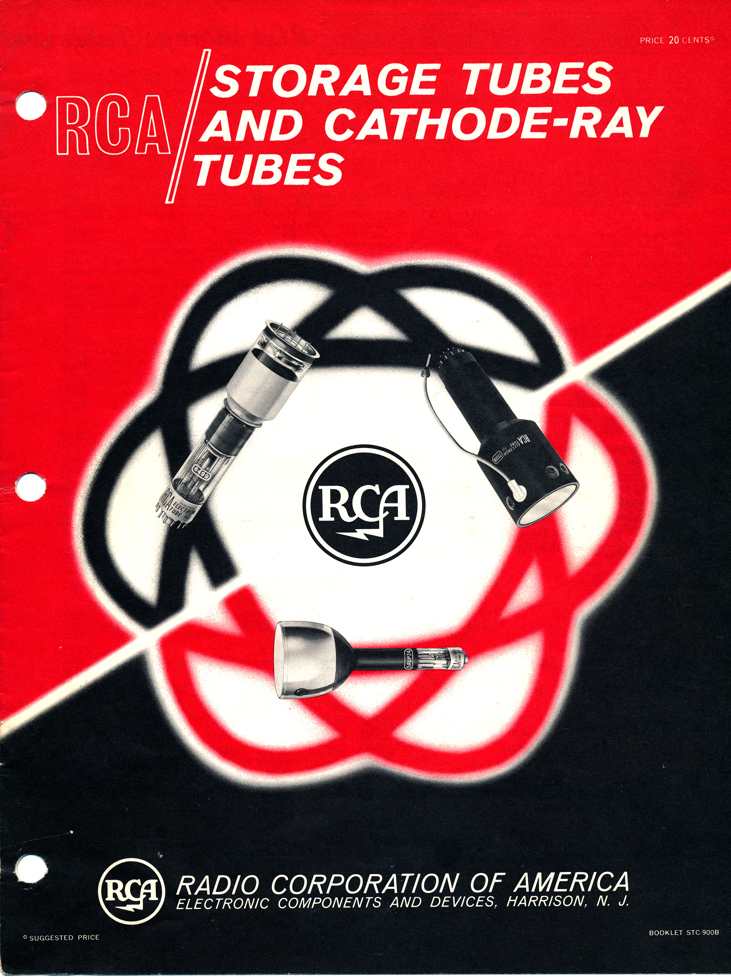 Cover RCA Storage Tube Brochure STC-900B