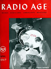 Cover of RCA Radio Age, April 1947