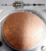 lasers.org.ru article on the LN-105 (ЛН-105) grafekon electrical readout tube, circa 1988